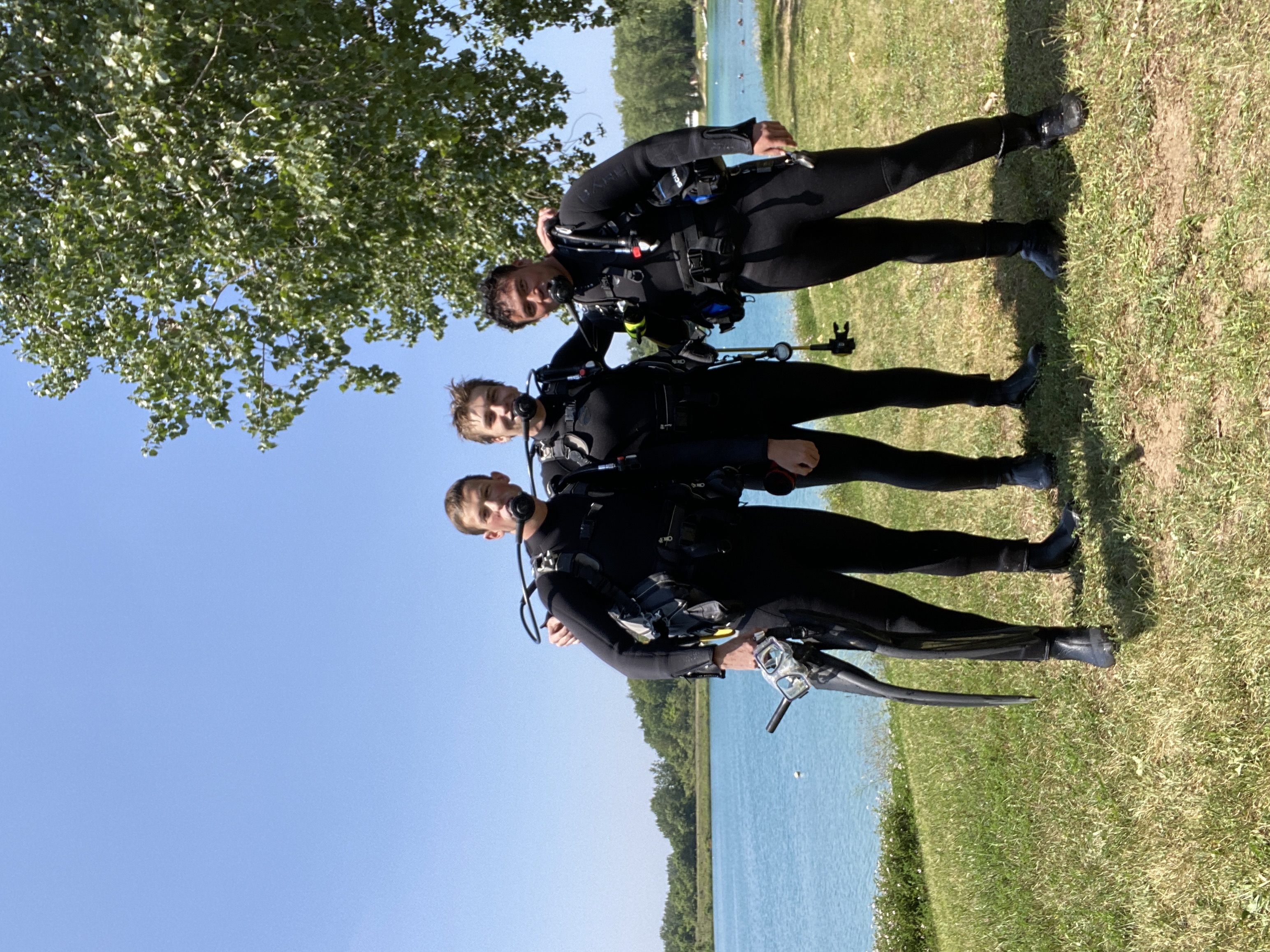 Scuba Diving with Friends